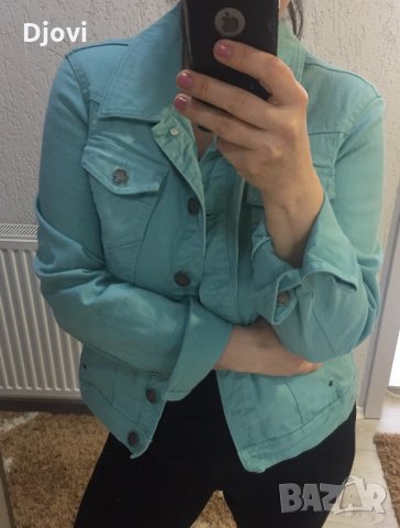 Пролетно дънково яке, снимка 3 - Якета - 32312859