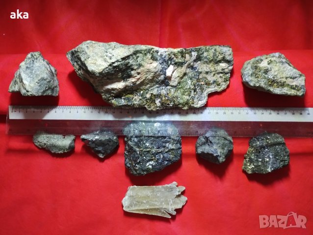 Руда минерали сувенири 9 броя, снимка 12 - Декорация за дома - 43441480