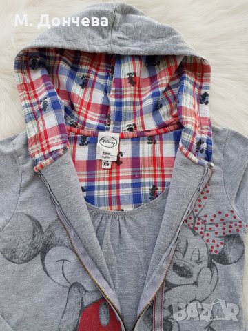 Суичер  Мики и Мини Маус размер ХС , снимка 3 - Суичъри - 27835682