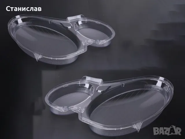 Стъкла (капаци) за фарове за Mercedes E-Class W211, снимка 5 - Части - 47660201