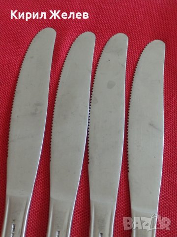 Четири стари ножа с маркировка INOX MADE IN ITALY перфектно състояние без забележки 42165, снимка 2 - Други ценни предмети - 43831524