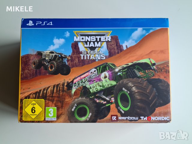 Monster Jam Steel Titans PS4 / PS5 Collector's edition, снимка 1 - Игри за PlayStation - 34658100