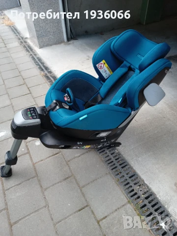 Столче за кола Recaro - Salia, i-Size, 40-105 cm, Teal green, снимка 1