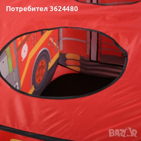 Голяма палатка за игра Пожарна кола 4778, снимка 4 - Други - 53358569