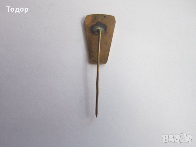 Бронзов знак значка Медик ВМИ София емайл, снимка 3 - Колекции - 35036007