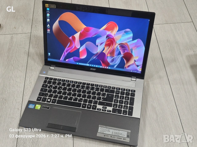 Acer aspire V3-771G , снимка 5 - Лаптопи за дома - 53343028