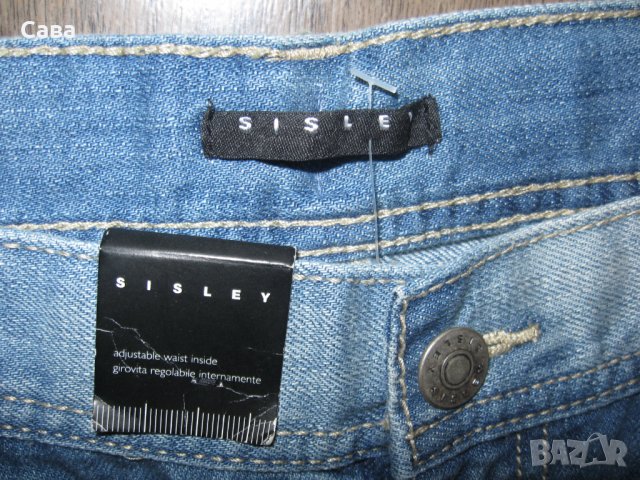 Дънки SISLEY  дамски,С, снимка 4 - Дънки - 36991304