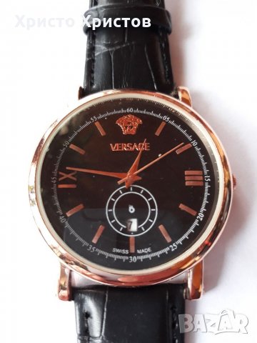 Мъжки луксозен часовник VERSACE , снимка 2 - Мъжки - 32117693