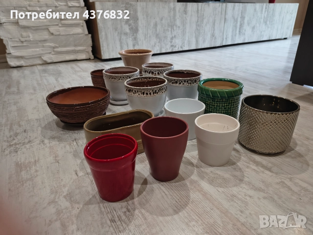 Кашпи  плюс саксии , снимка 3 - Саксии и кашпи - 52593824