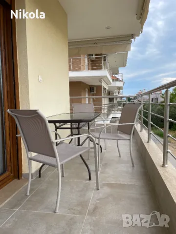 Продава добре обзаведен двустаен апартамент в Паралия Офриниу, Гърция, снимка 15 - Апартаменти - 50312798