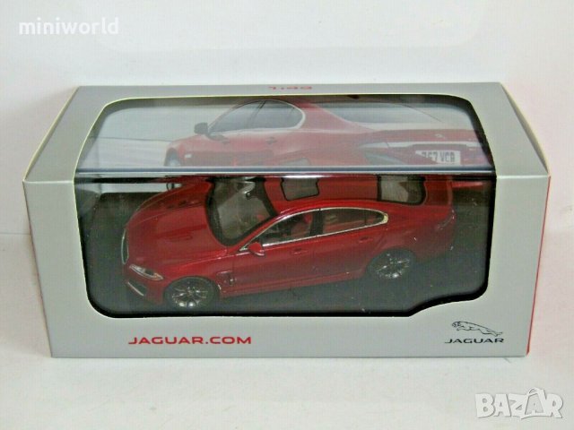 Jaguar XFR - мащаб 1:43 на IXO модела е нов в PVC дисплей-кейс, снимка 6 - Колекции - 44025827