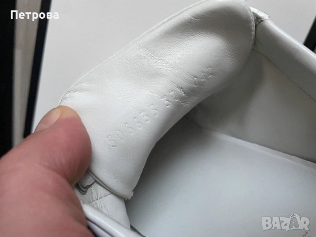 Маратонки Gucci Ace 37.5 (реален размер 38) оригинал, снимка 12 - Маратонки - 48407487