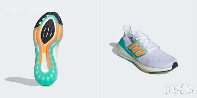 оригинални Adidas Ultraboost 22 Flash Orange номер 44 2/3, снимка 3 - Маратонки - 43614304