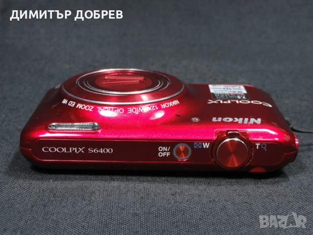 ЦИФРОВ ФОТОАПАРАТ NIKON COOLPIX S6400 16.0MP DIGITAL CAMERA, снимка 6 - Фотоапарати - 53417703