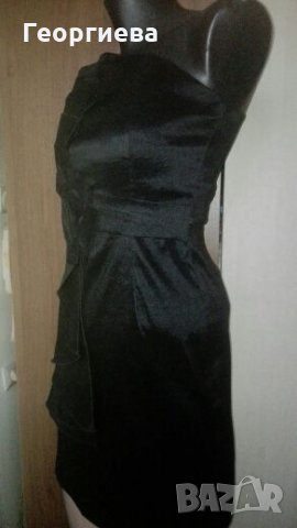 Черна официална рокля ПРОМОЦИЯ 🍀👗 S,S/M👗🍀 арт.226, снимка 6 - Рокли - 27319989