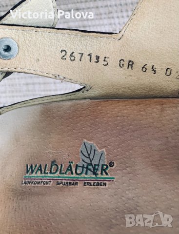 Скъпи сандали WALDLÄUFER Германия, снимка 8 - Сандали - 36789590