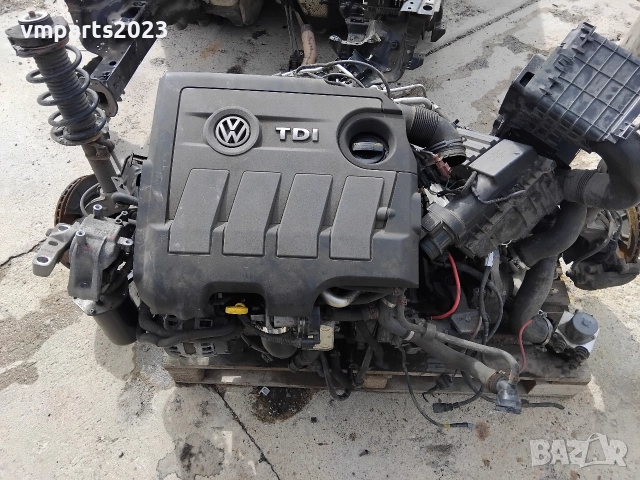 Двигател CAY/CAYC – 1.6 TDI,105к.с Евро 5 VW/Audi/Seat/Skoda, снимка 2 - Части - 52617880