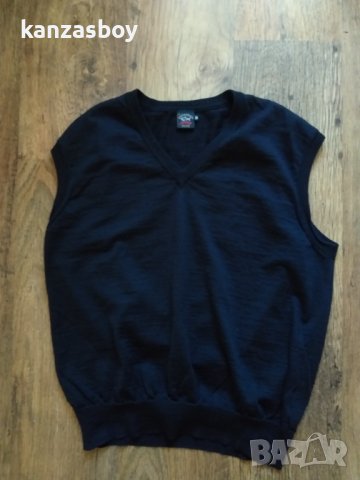 PAUL & SHARK - страхотно вълнен пуловер КАТО НОВ M, снимка 3 - Пуловери - 43481016