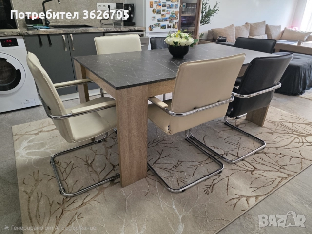 Кожени столoве 6 броя Rumba Lux 40% отстъпка