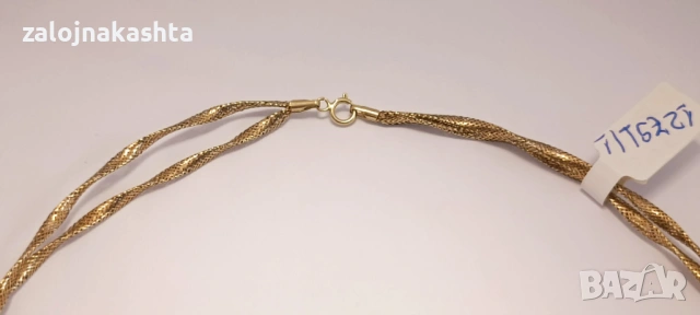 Ново Златно колие-3,75гр/14кр, снимка 6 - Колиета, медальони, синджири - 53255960