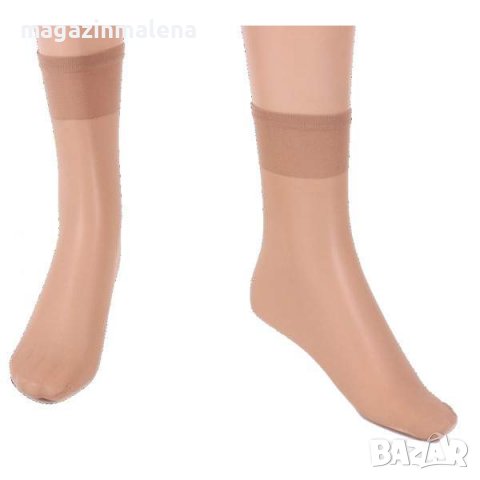 Bellissima италиански черни,бежови къси чорапи над глезените Белисима дамски къси прозрачни чорапи, снимка 3 - Дамски чорапи - 29536780