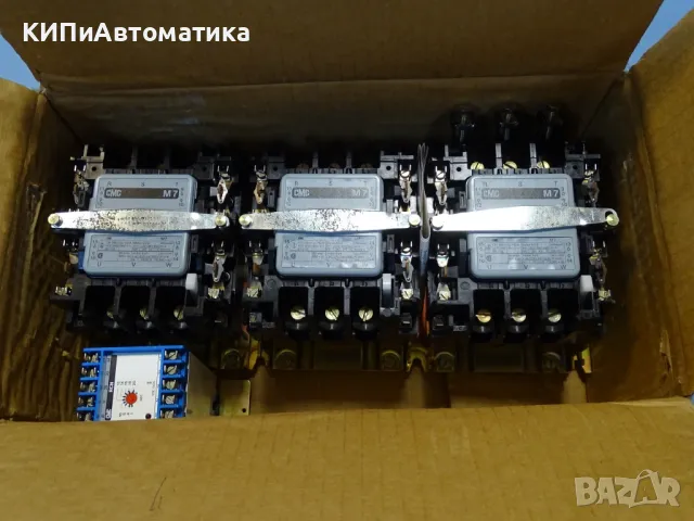 контактор Carl Maier+CIC CMC typ M7(818M) contactor 80A 110V 50Hz, снимка 12 - Резервни части за машини - 48546440