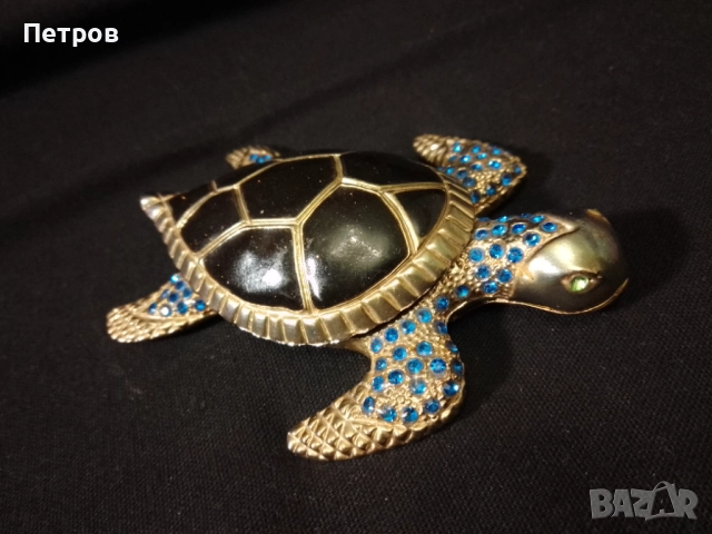 кутийка за бижута костенурка