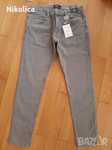 Мъжки къси и дълги дънки Bershka, блузи Calvin Klein, DKNY, Wikiki, размер М. НОВИ или много запазен, снимка 9 - Дънки - 36557726