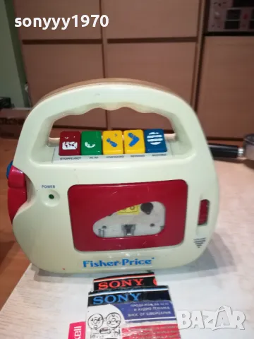 марков ретро касетофон с микрофон за колекция 2203251633, снимка 3 - Радиокасетофони, транзистори - 49597174