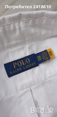 POLO Ralph Lauren Cotton  Mens Size 3XL ОРИГИНАЛ! НОВО! Мъжка Риза!, снимка 8 - Ризи - 43658834