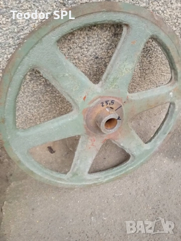 Голяма ремъчна шайба , снимка 2 - Други машини и части - 53015608