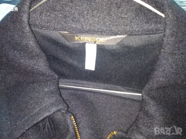 Елегантно черно сако / палто Kensol, снимка 8 - Жилетки - 50685121