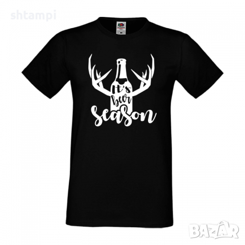 Мъжка тениска It's Beer Season 1,Бира,Бирфест,Beerfest,Подарък,Изненада,Рожден Ден, снимка 9 - Тениски - 36378332
