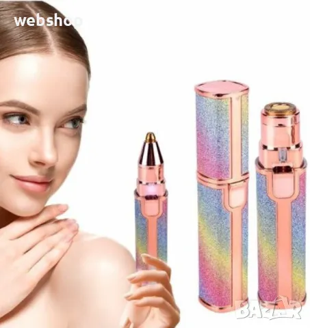 Дамски тример HX-203A за вежди, лице и тяло, USB захранване , снимка 1