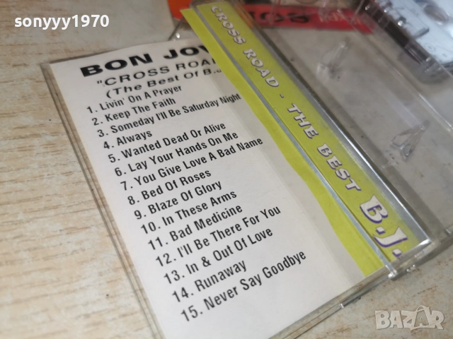 BON JOVI-TAPE 3112251927, снимка 14 - Аудио касети - 52945282