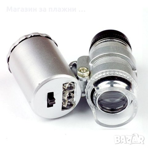 Мини микроскоп с увеличение 60х за смартфон, снимка 7 - Селфи стикове, аксесоари - 28450377