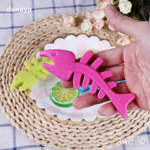 1154 Гумена играчка за куче риба кучешки играчки за дъвчене, снимка 6 - За кучета - 26540198