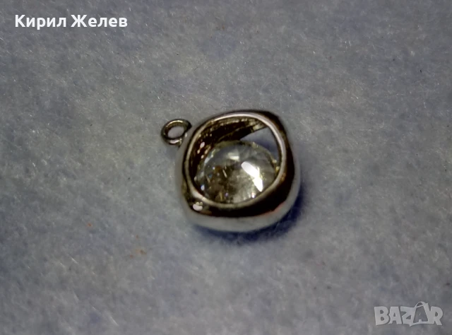 СКЪПОЦЕНЕН РОДИРАН МЕДЕН МЕНДАНТ - ОКО с ЮВЕЛИРНО ФАСЕТИРАН БЛЕСТЯЩ ФИАНИТ 27422, снимка 3 - Колиета, медальони, синджири - 50510696