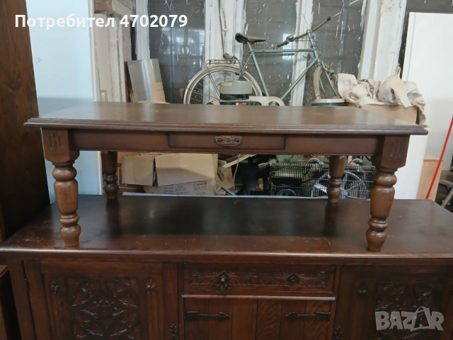 Старинна маса, снимка 2 - Антикварни и старинни предмети - 53022022