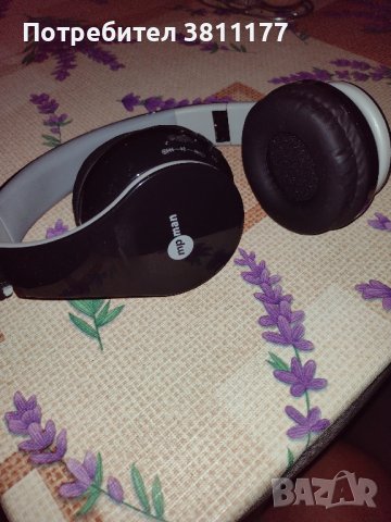 Блутут слушалки MpMan (дълбок хубав бас), снимка 1