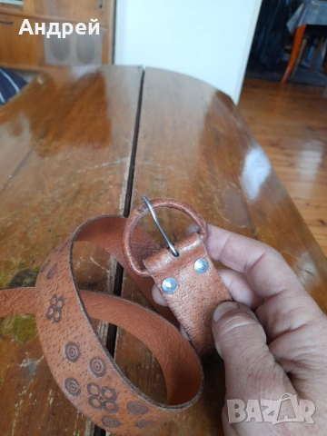 Стар дамски кожен колан #8, снимка 2 - Други ценни предмети - 53167078