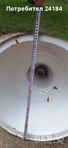 Индустриална винтидж лампа, снимка 7 - Лампи за таван - 51481568