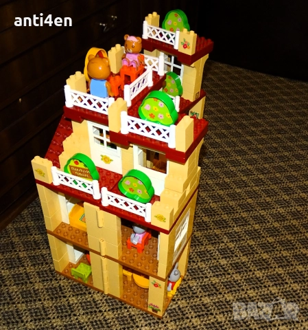 Unico Plus Maximilian Families – голяма къща/хотел с фигуркисъвместим с Лего Дупло, снимка 5 - Конструктори - 52976917