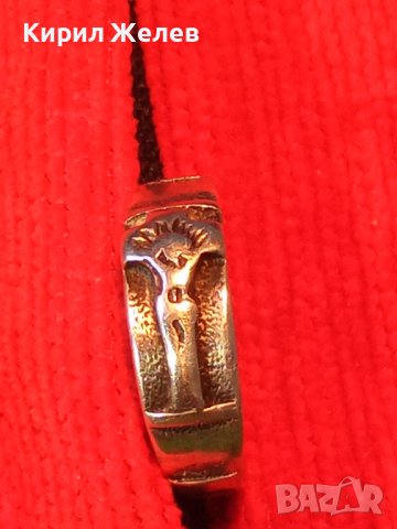 СРЕБЪРЕН КРЪСТООБРАЗЕН ПРЪСТЕН СРЕБРО 925 МАЙСТОРСКА ОРИГИНАЛНА БИЖУТЕРИЙНА ИЗРАБОТКА 22692, снимка 3 - Пръстени - 33133681