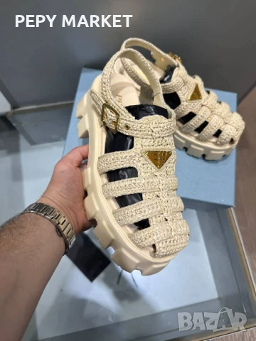 Дамски сандали 36-41 Внос от Турция Доставка до 7 дни с преглед и тест 36-23.5см, 37-24см, 38-24.5см, снимка 1