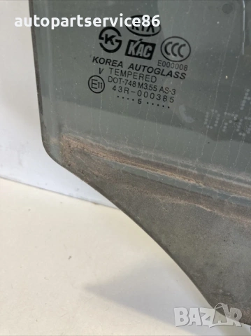 Задно дясно стъкло прозорец за врата за KIA Sportage 2.0 CRDi (2006‑2010), снимка 2 - Части - 53371996