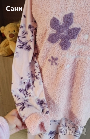 Пухена зимна пижама , снимка 4 - Пижами - 52822355