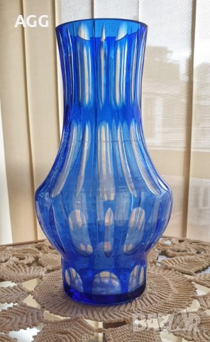 Ретро кристална ваза , снимка 1 - Вази - 39979830