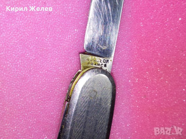BARCEON FRANCE INOX Старо БОЦМАНСКО РЯДКО КОЛЕКЦИОНЕРСКО МАРКОВО ФРЕНСКО ДЖОБНО НОЖЧЕ 43144, снимка 2 - Колекции - 44041244