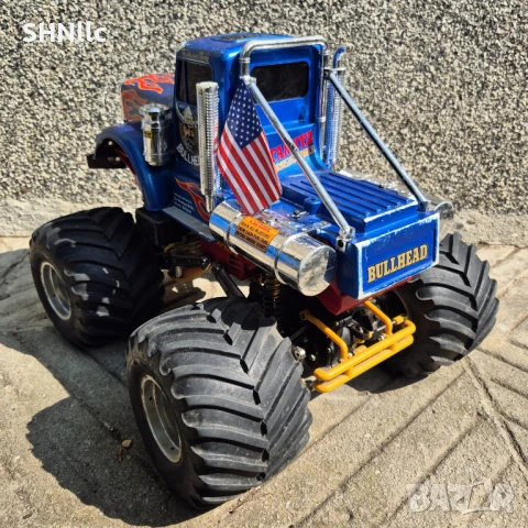 Tamiya Bullhead RC Monster Truck 1:10, снимка 5 - Коли, камиони, мотори, писти - 50513403